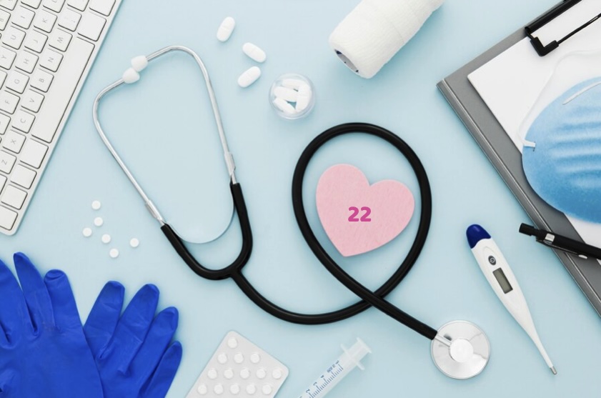 Medical stuff on a table